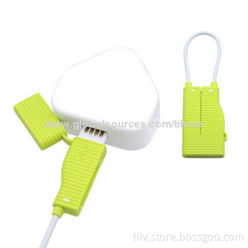 Colorful Keychain USB Cable for Samsung (3-in-1)